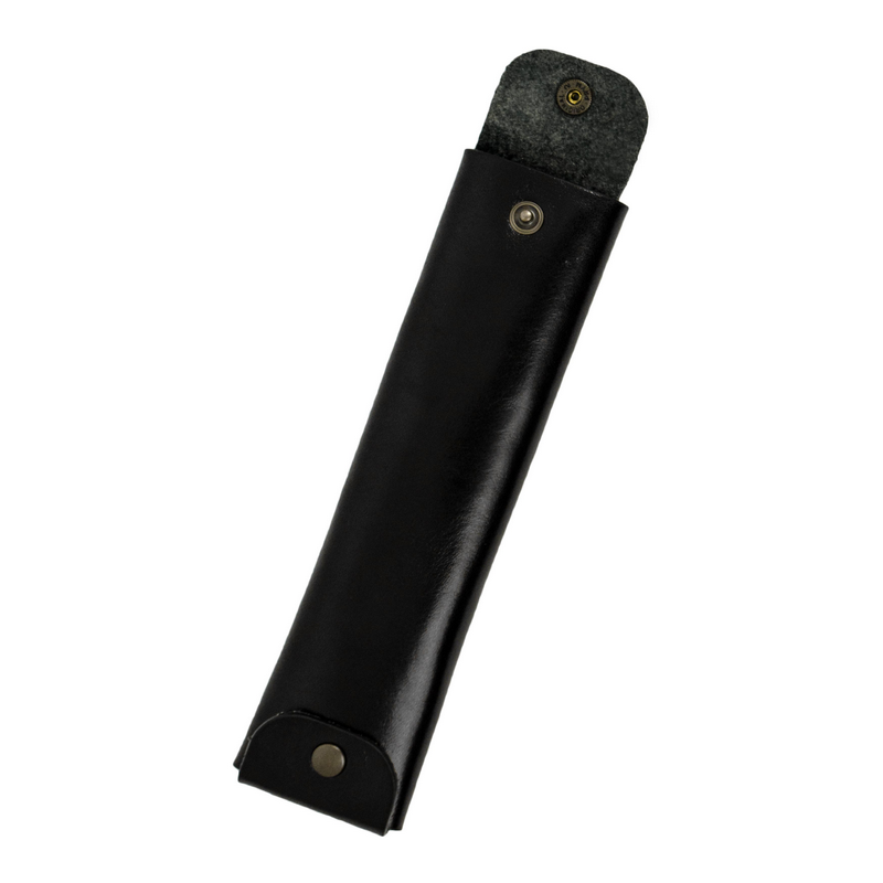 Leather Pen Case Holder - Appointment in Samarra Accessories Time Resistance