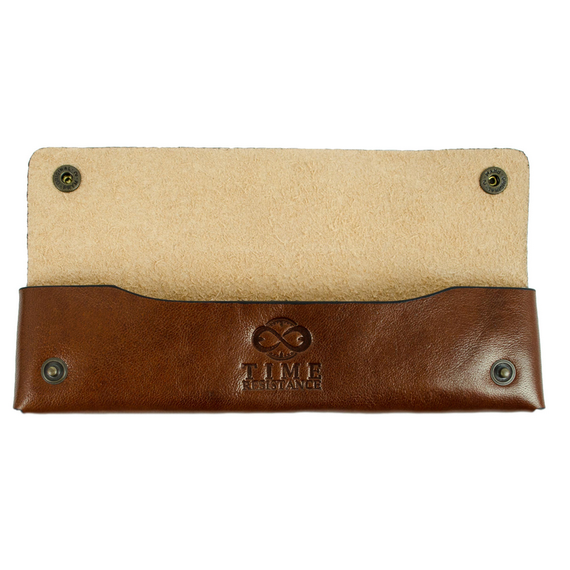 Leather Pen Case Holder - Appointment in Samarra Accessories Time Resistance