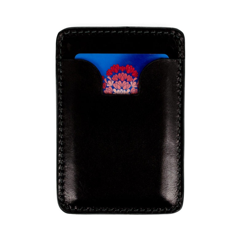 Leather Credit Card Case Business Card Case - 1984 Accessories Time Resistance