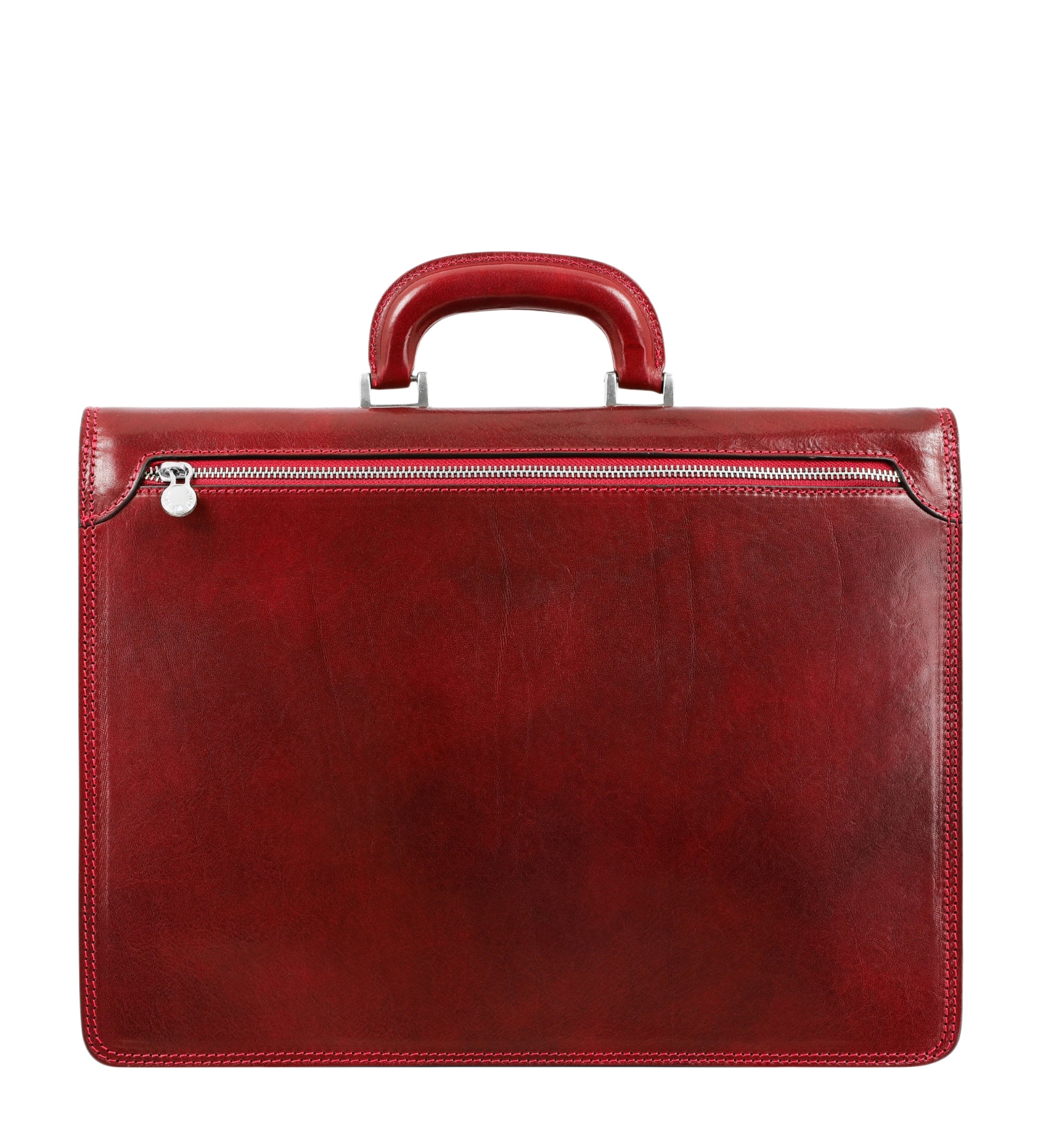 Leather Briefcase - The Sound of the Mountain