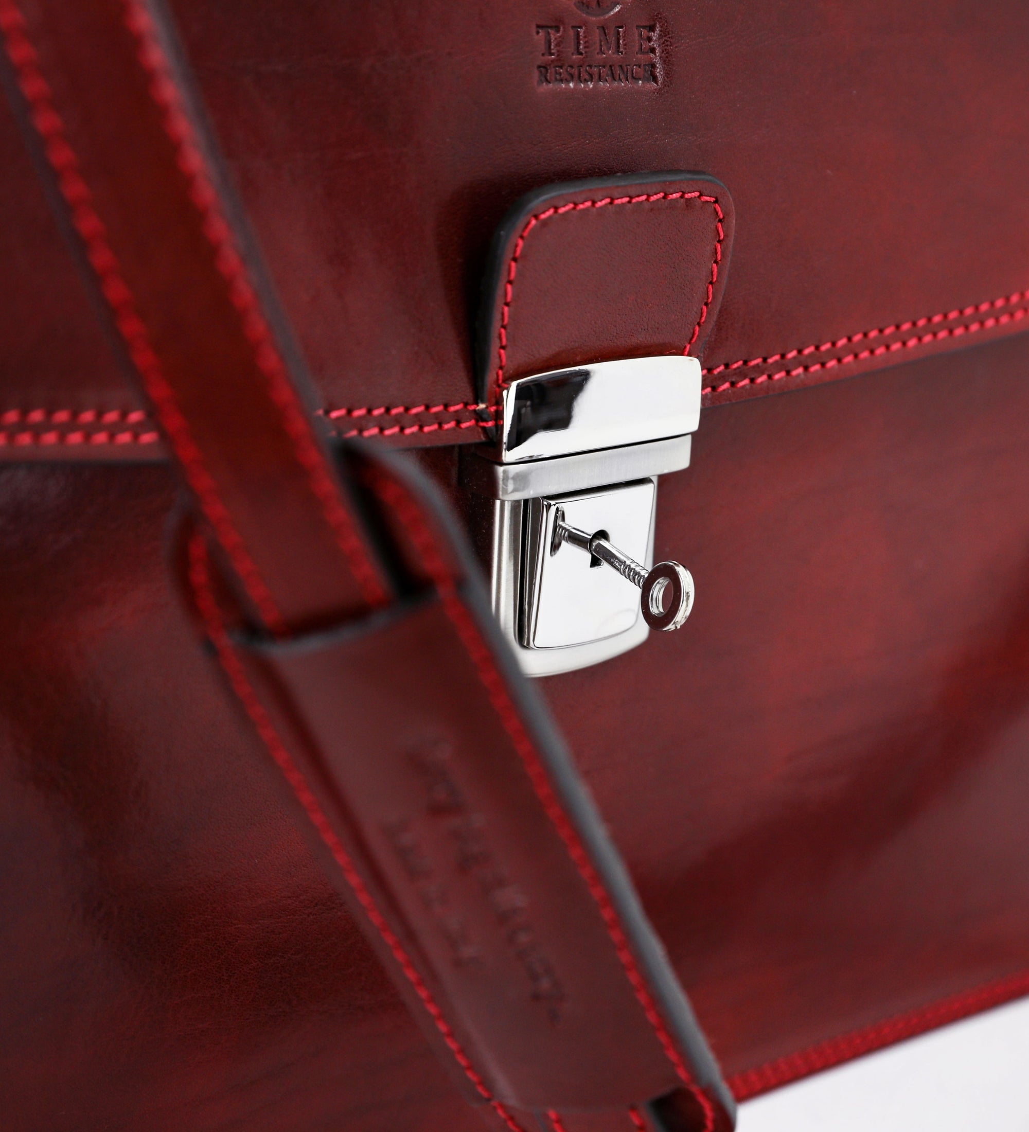 Leather Briefcase - The Sound of the Mountain