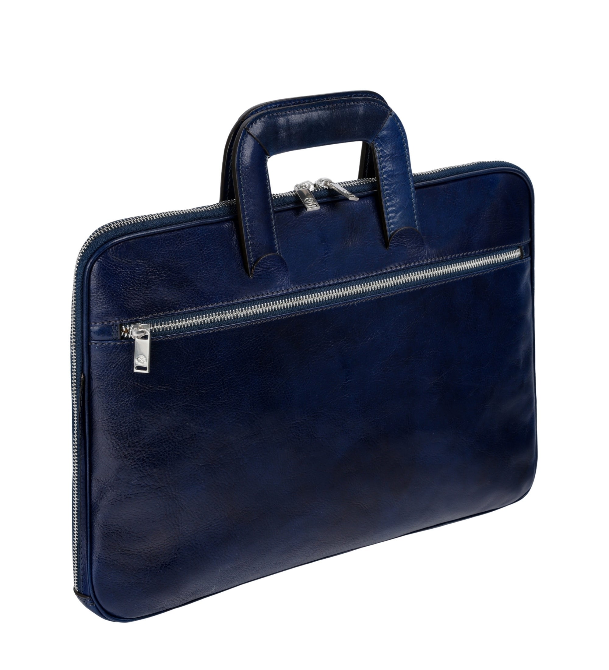 Womens Leather Briefcase Laptop Bag - Brave New World