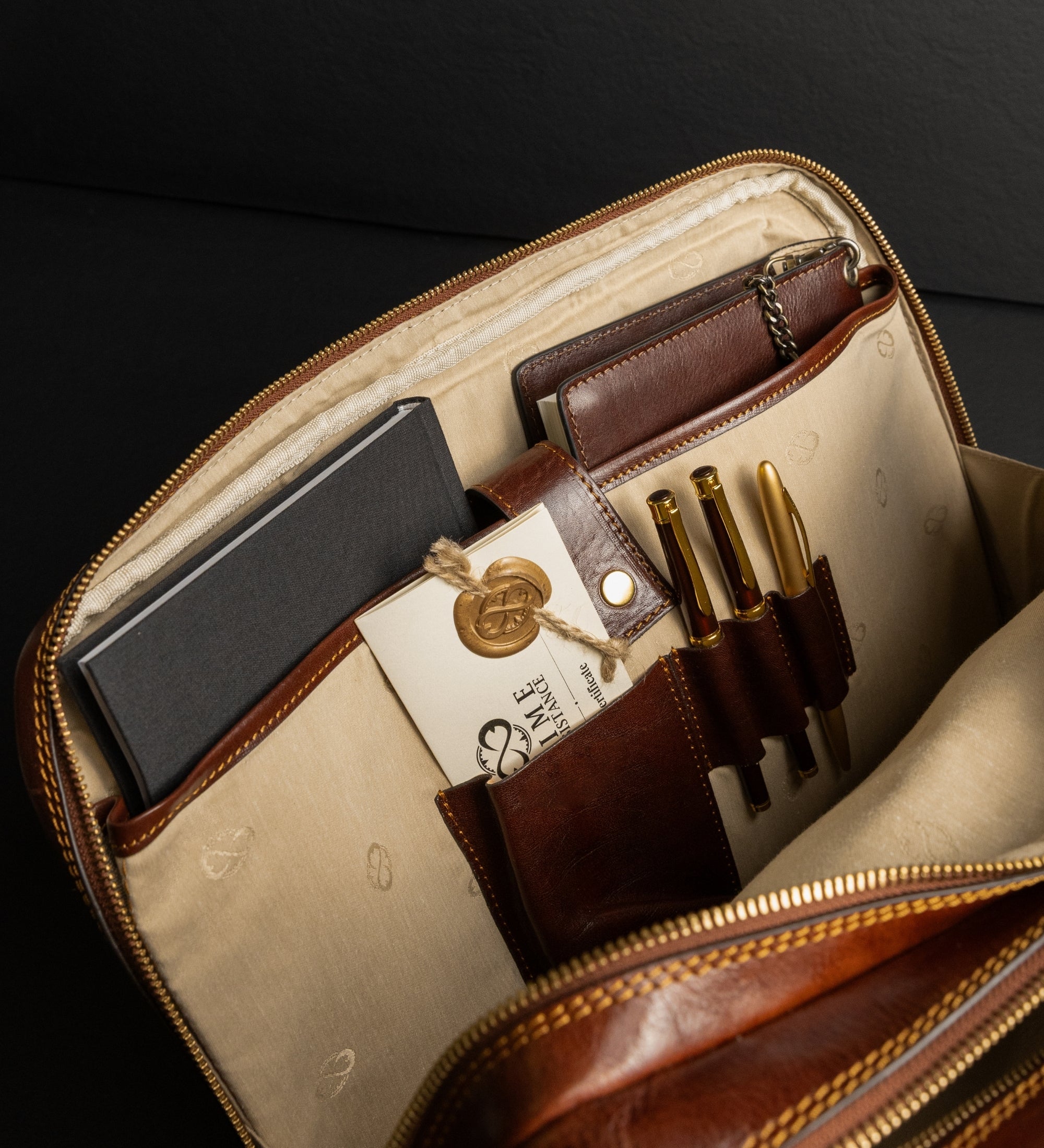 Leather Convertible Briefcase Backpack - A Farewell to Arms