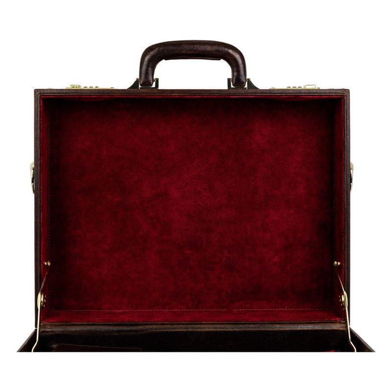 Large Leather Attaché Case Briefcase - Parade's End