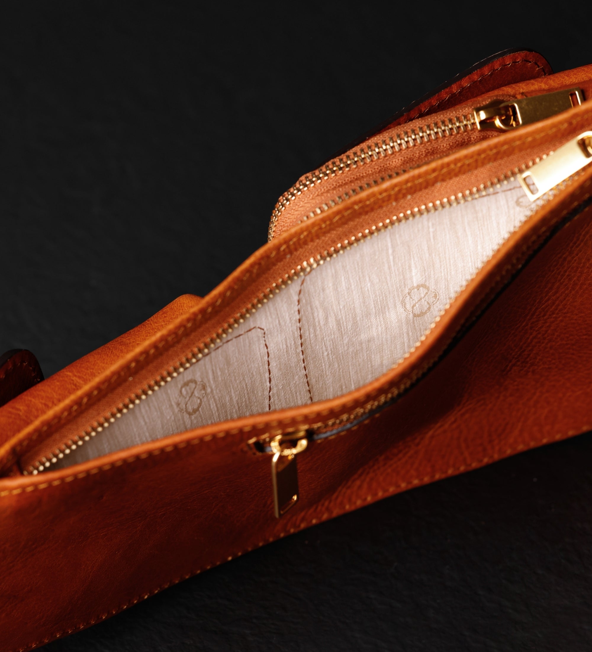 Leather Sling Bag Crossbody Bag - The Monk