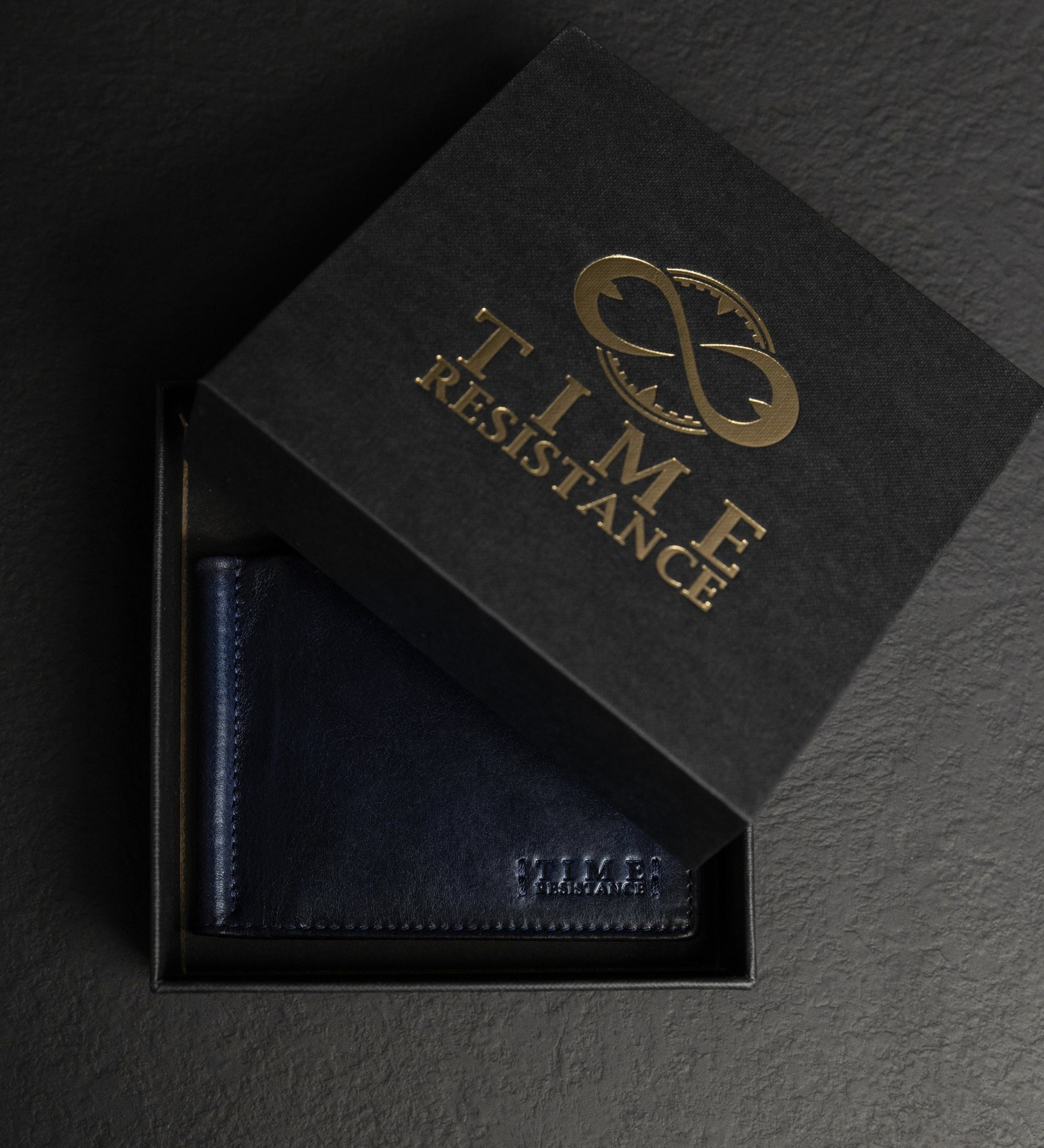Leather Money Clip Wallet - The Outsider