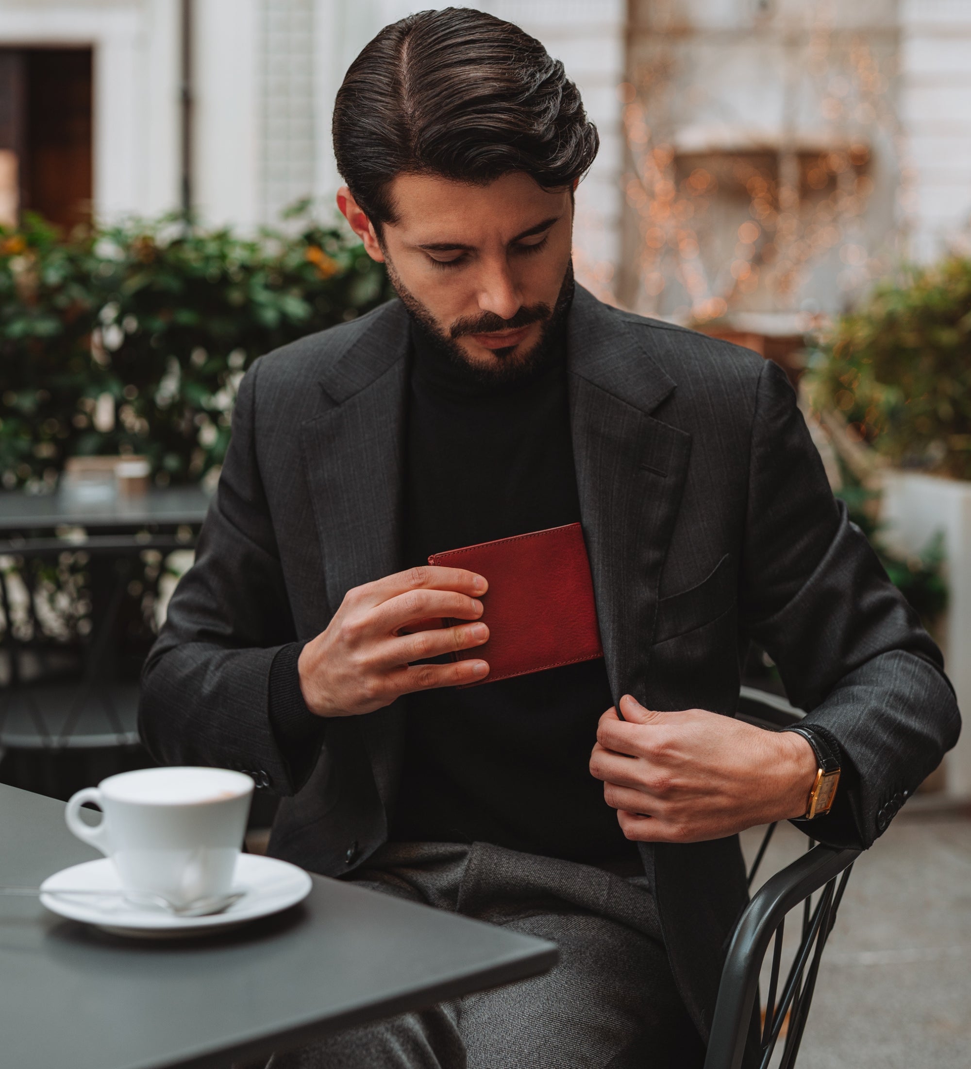 Leather Bifold Wallet - Daniel