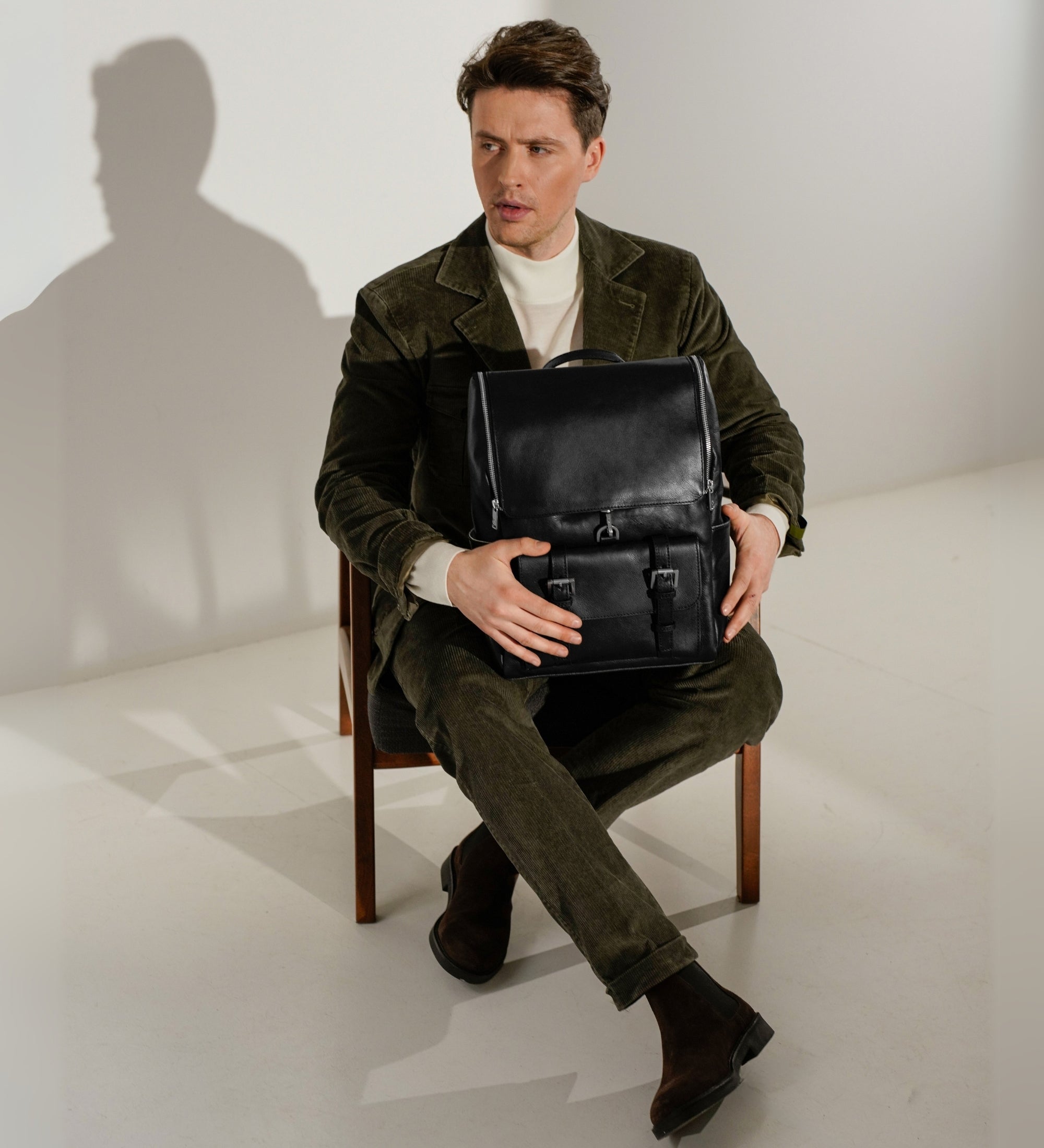 Large Leather Backpack - The Odyssey