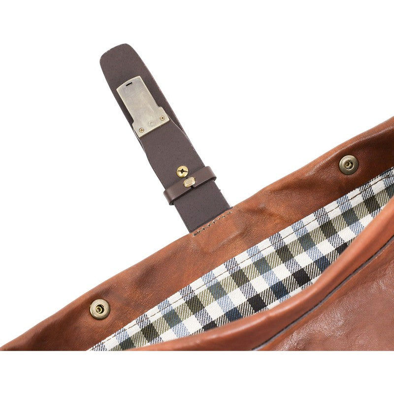 Leather Roll-Top Backpack - The Secret History Backpack Time Resistance