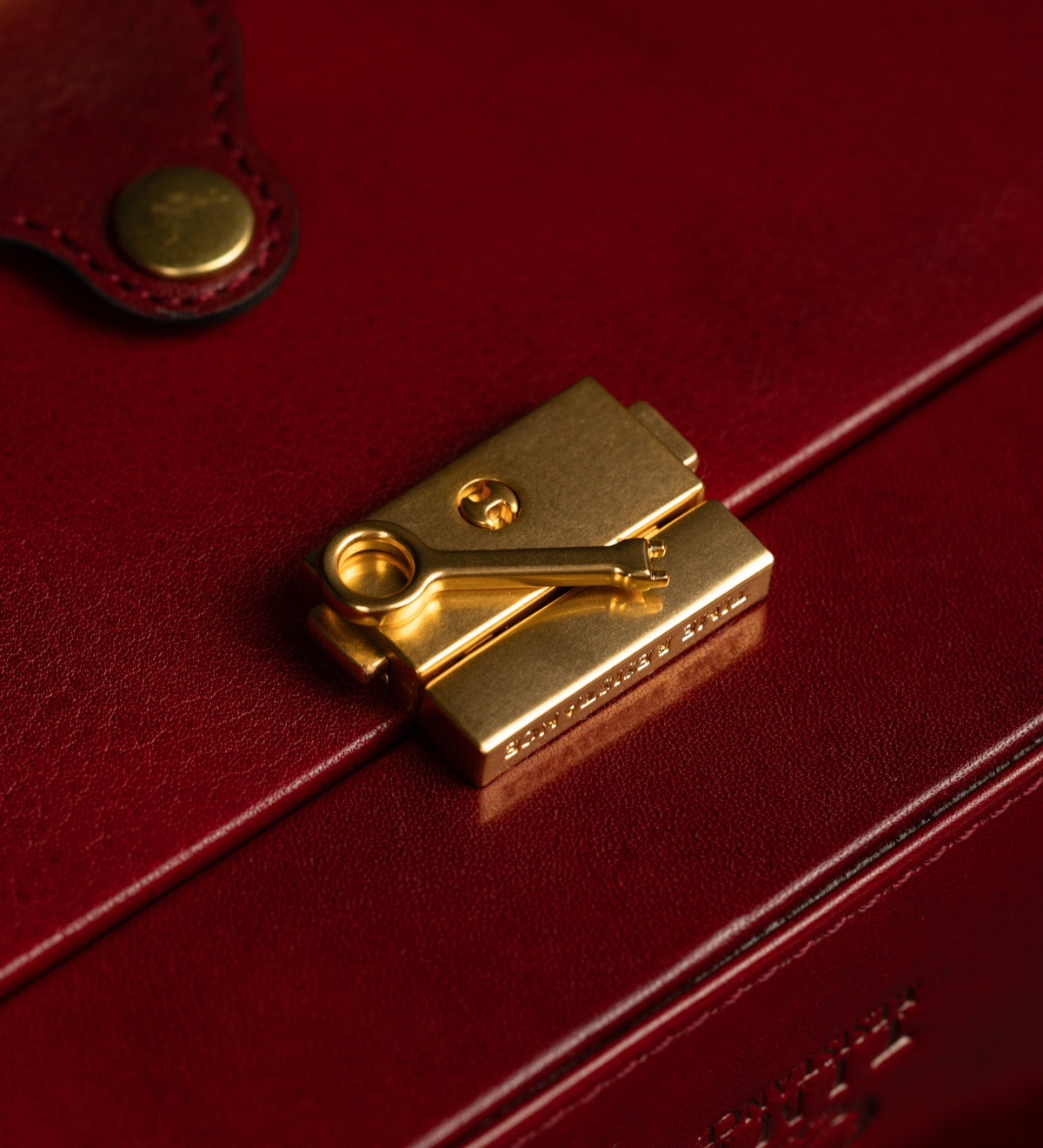 Large Leather Jewelry Box for Women - A Handful of Dust
