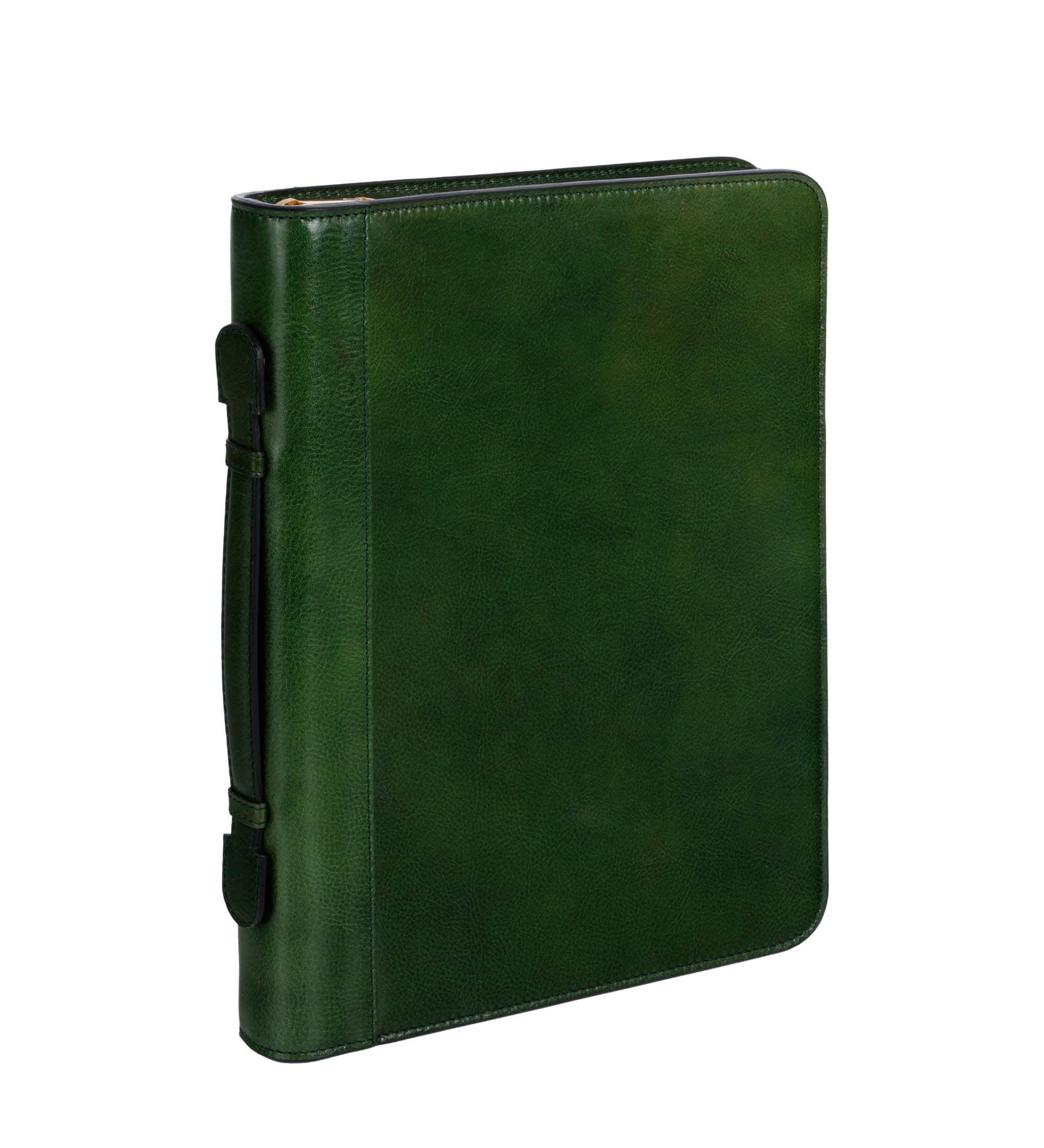 Womens Leather Portfolio with Binder - Joy in the Morning