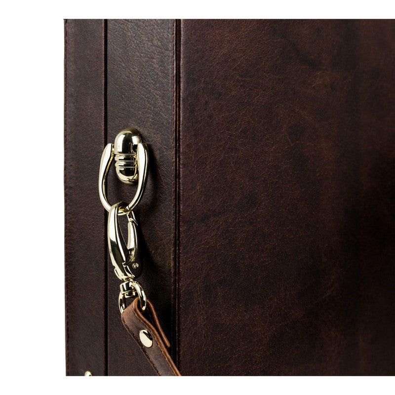 Large Leather Attaché Case Briefcase - Parade's End
