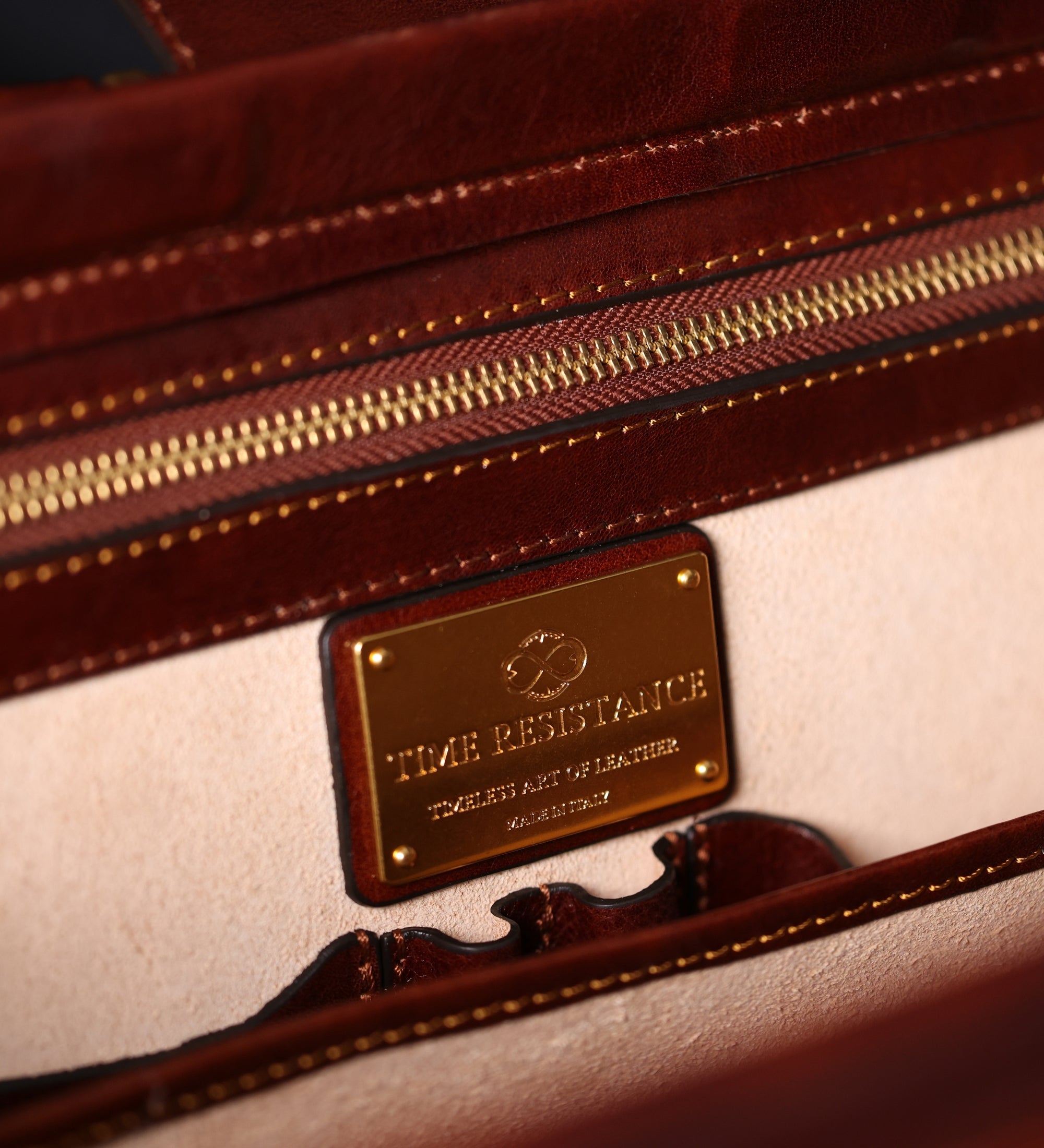 Large Leather Briefcase - The Firm