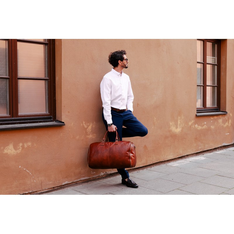 Leather Garment Bag, Duffel Bag - Paradise Lost Duffel Bag Time Resistance