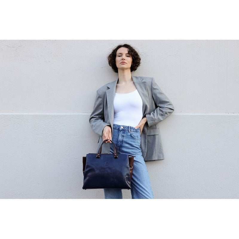 Leather Tote Bag Shoulder Bag for Women – The Scarlet Letter