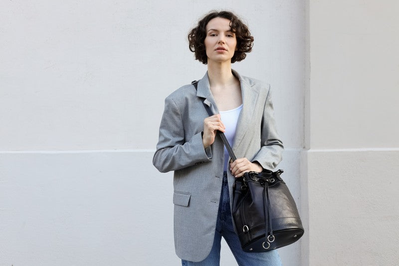 Leather Tote Bag - Light In August