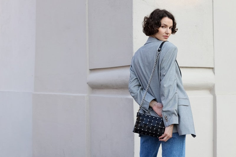 Womens Leather Clutch Purse - Gone Girl