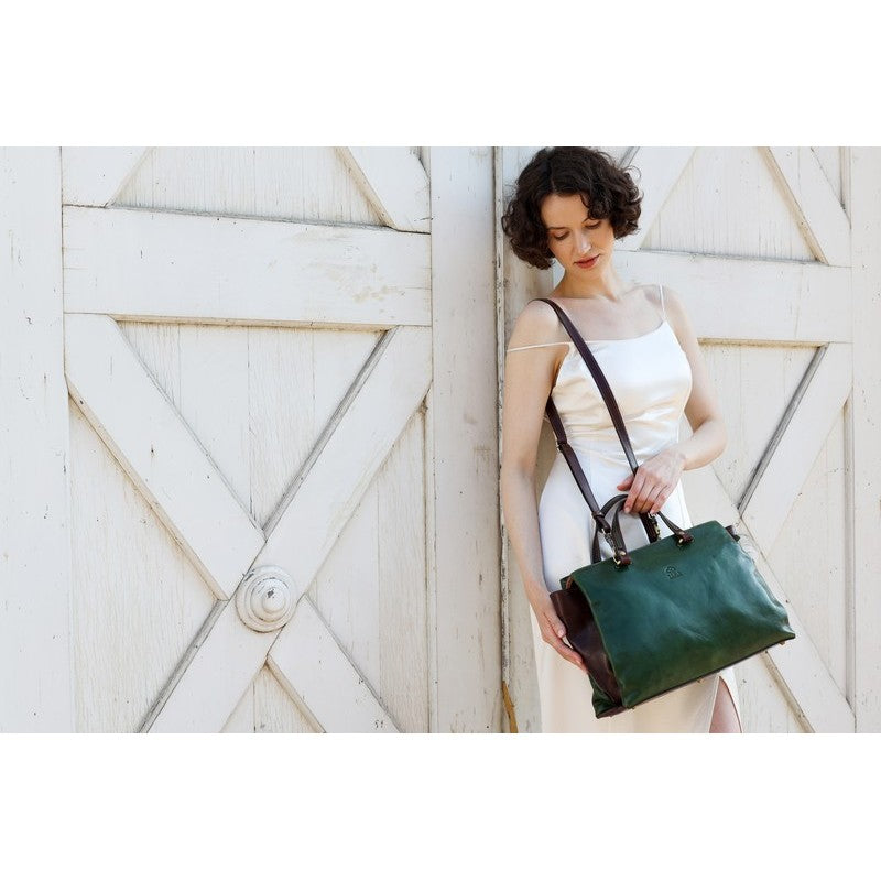 Leather Tote Bag Shoulder Bag for Women – The Scarlet Letter
