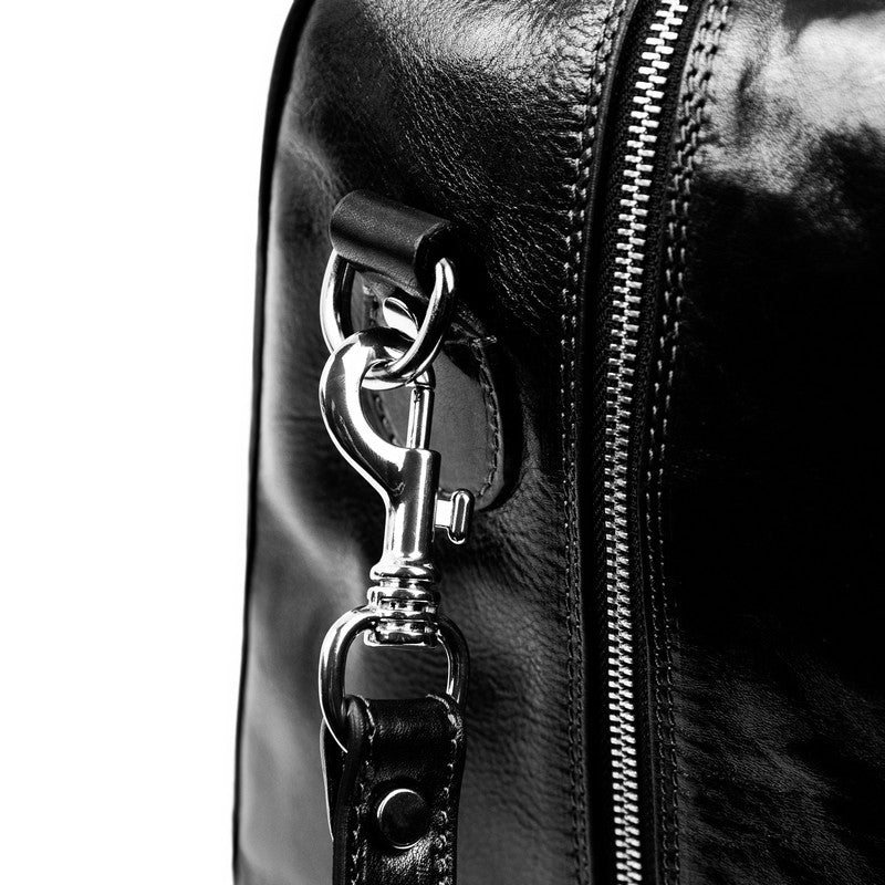 Leather Duffel Bag Weekender Bag - The Count of Monte Cristo