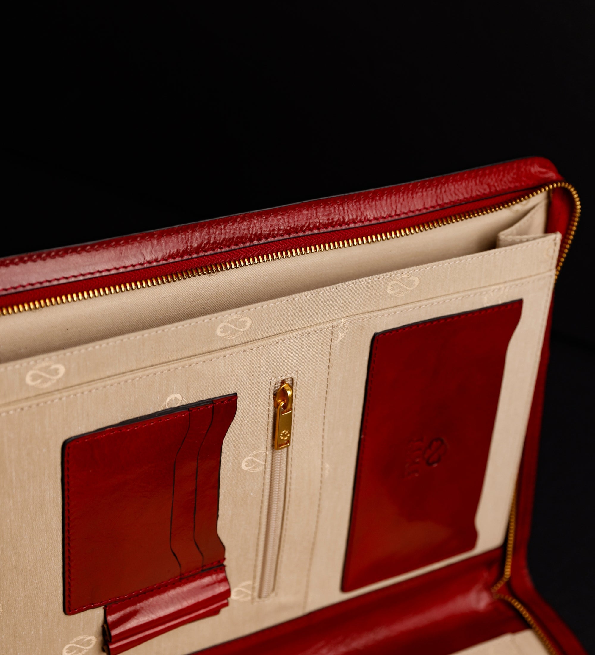 Leather A4 Documents Folder Organizer - Candide