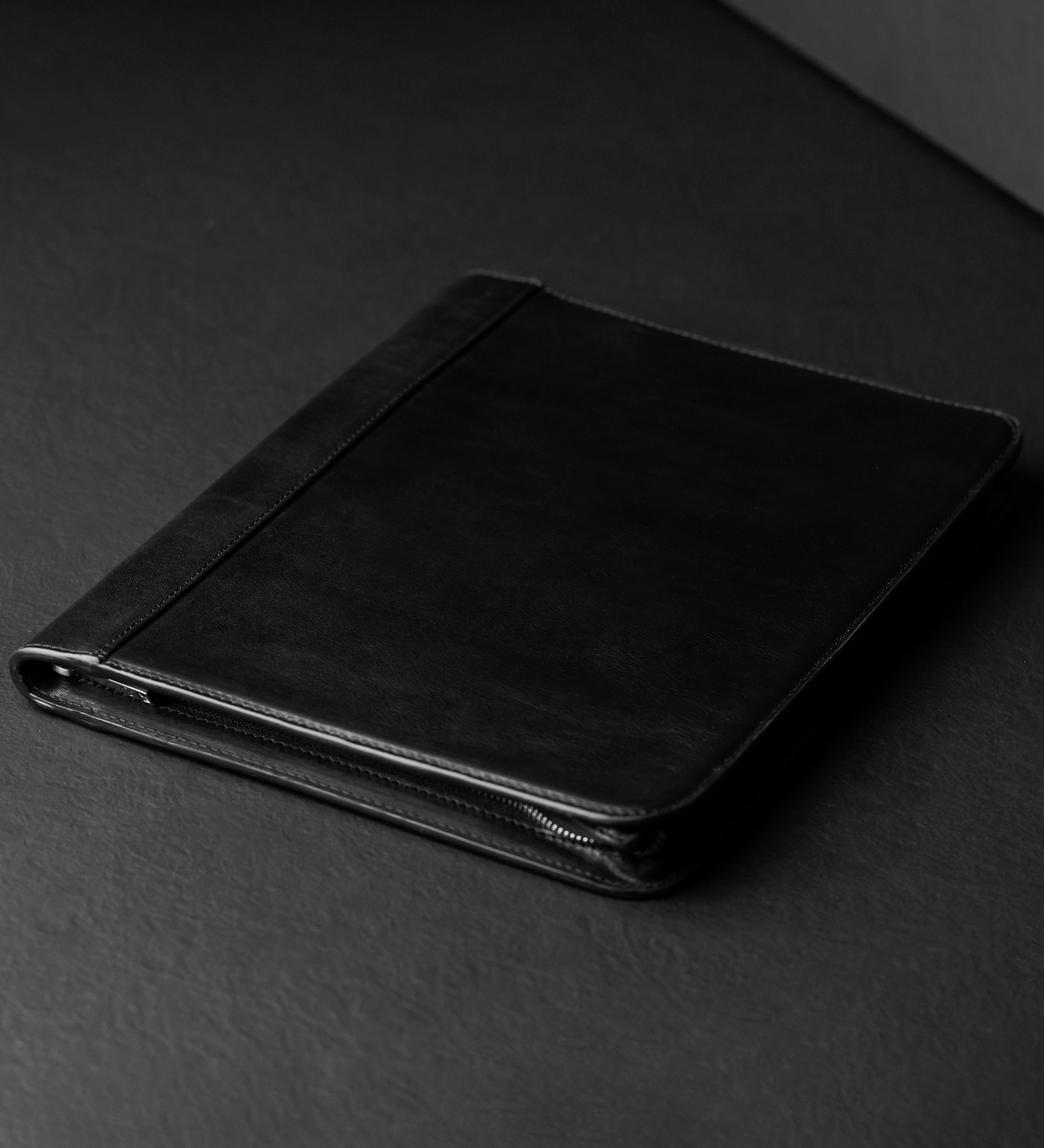 Womens Leather A4 Documents Folder Organizer - Candide