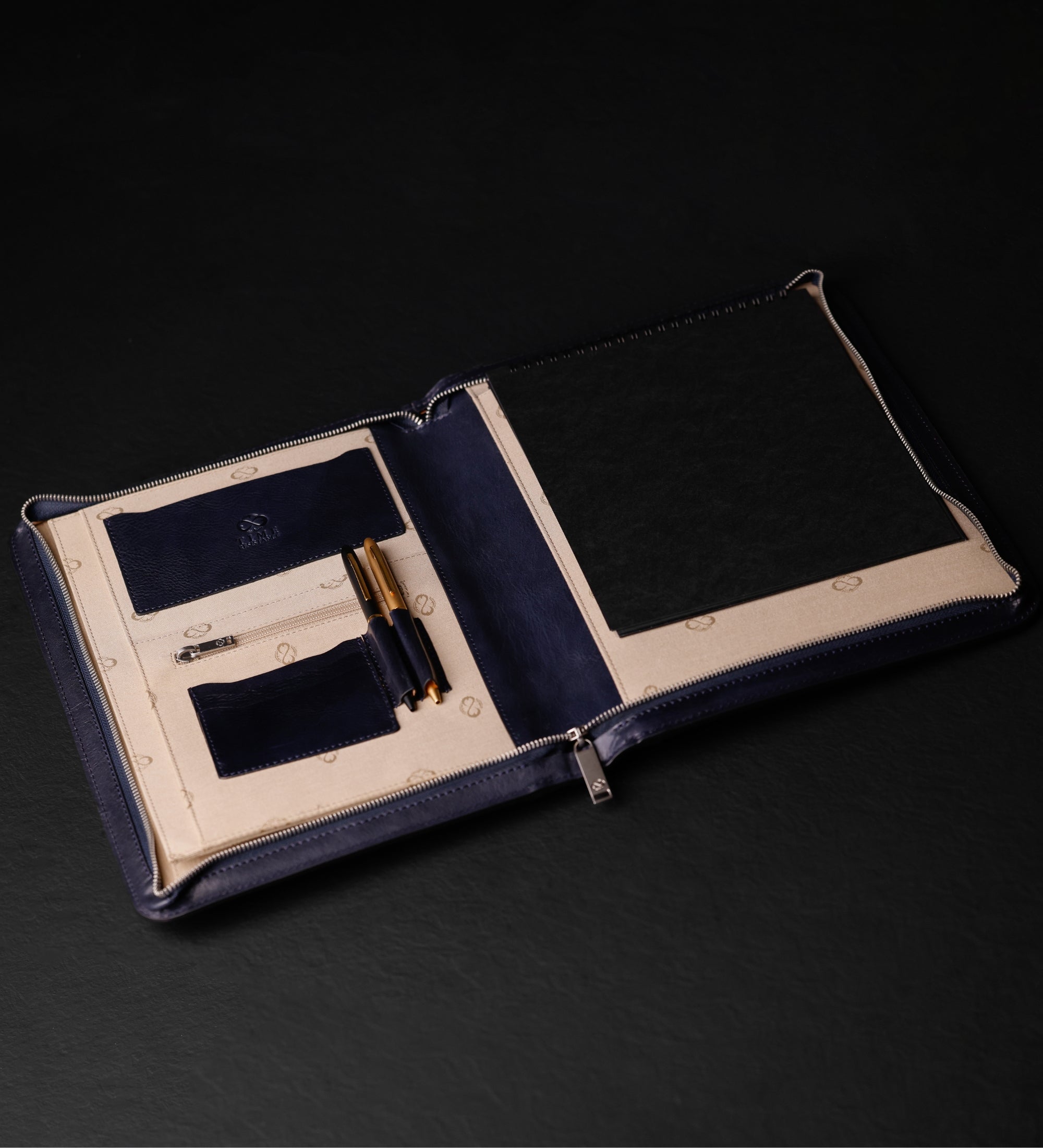 Leather A4 Documents Folder Organizer - Candide