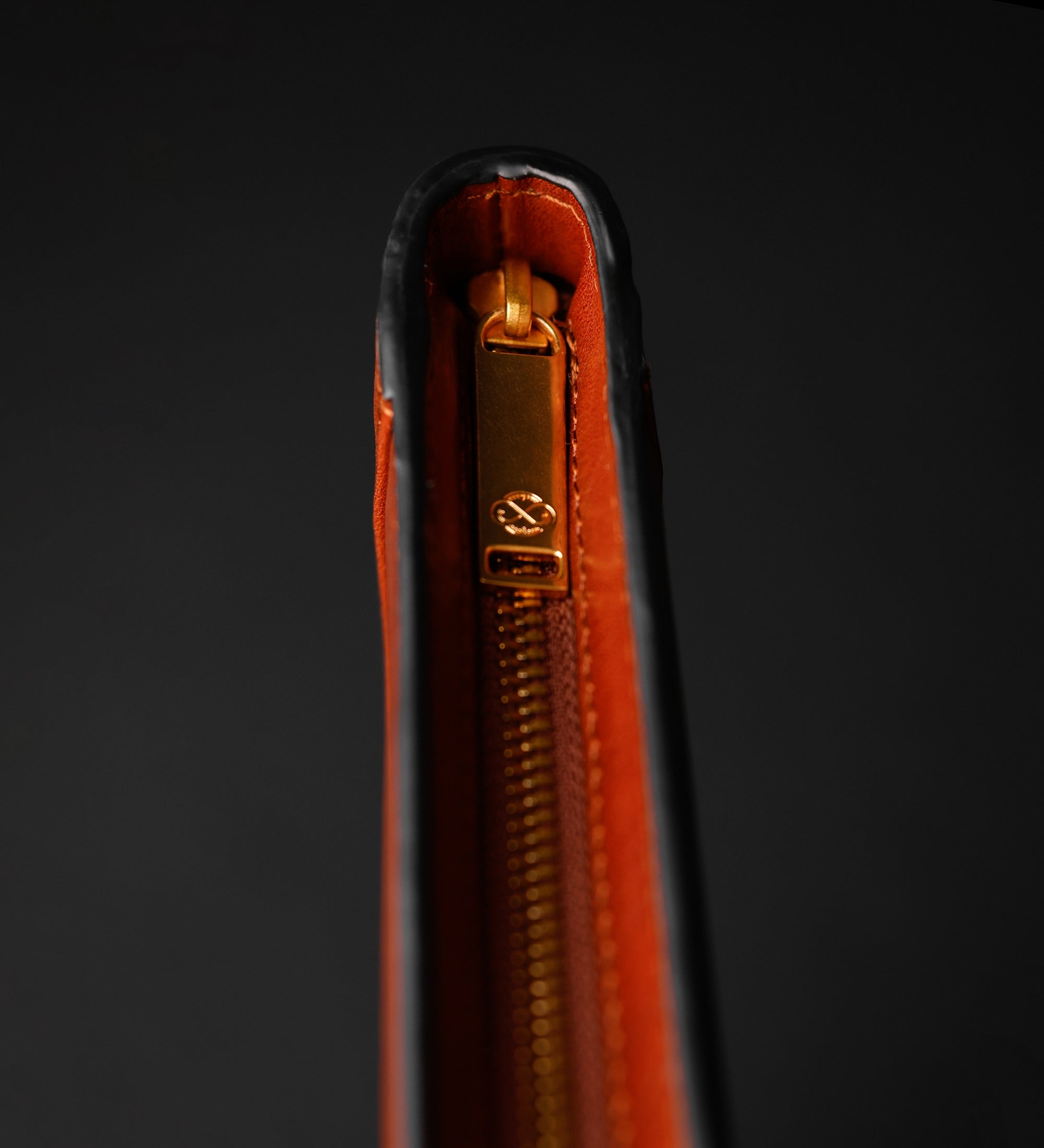 Womens Leather A4 Documents Folder Organizer - Candide