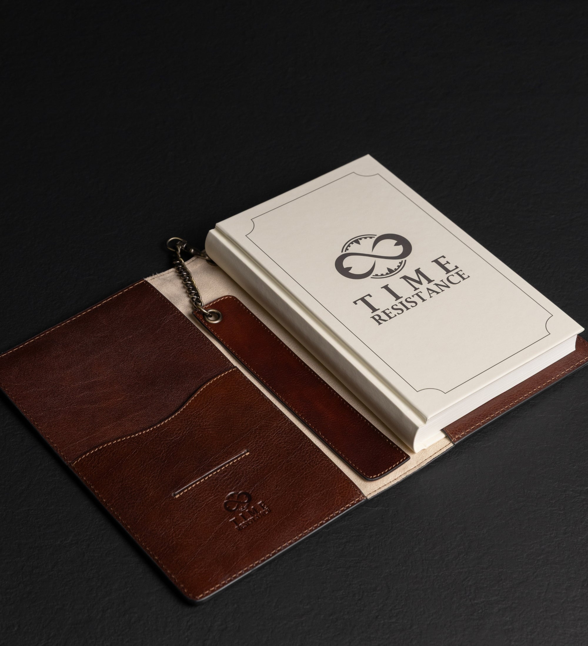 Leather Journal with Refillable A5 Notepad - The Diary of a Nobody