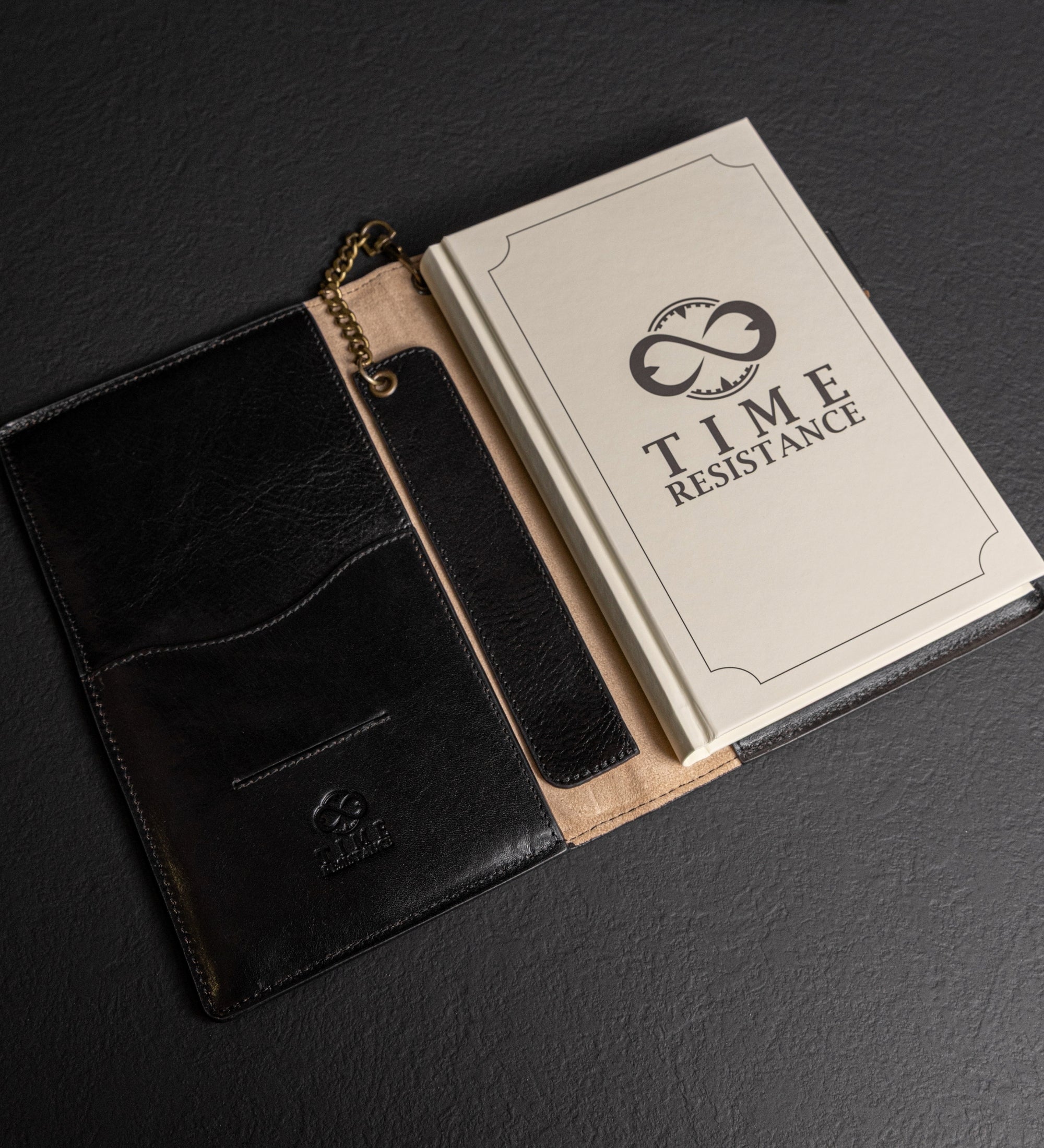 Leather Journal with Refillable A5 Notepad - The Diary of a Nobody