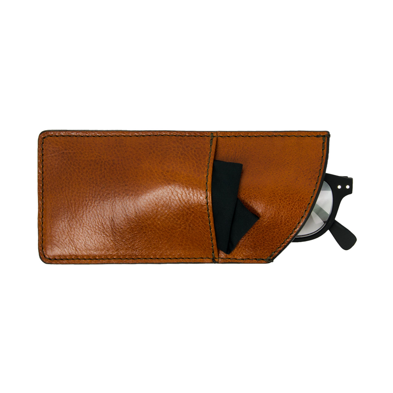 Leather Glasses Sleeve - One Hundred Years of Solitude Accessories Time Resistance