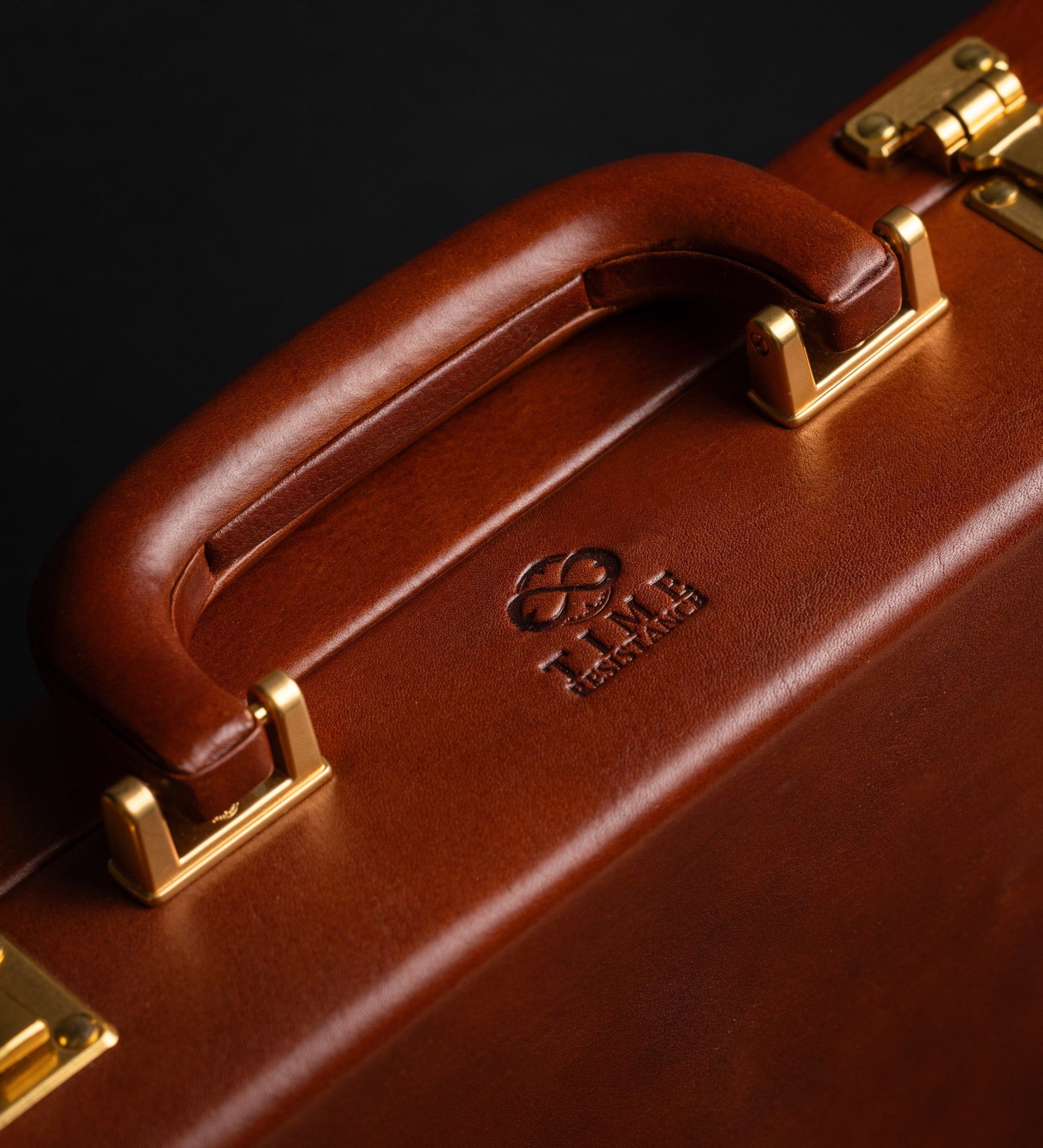 Leather Attaché Case Briefcase - Fatherland