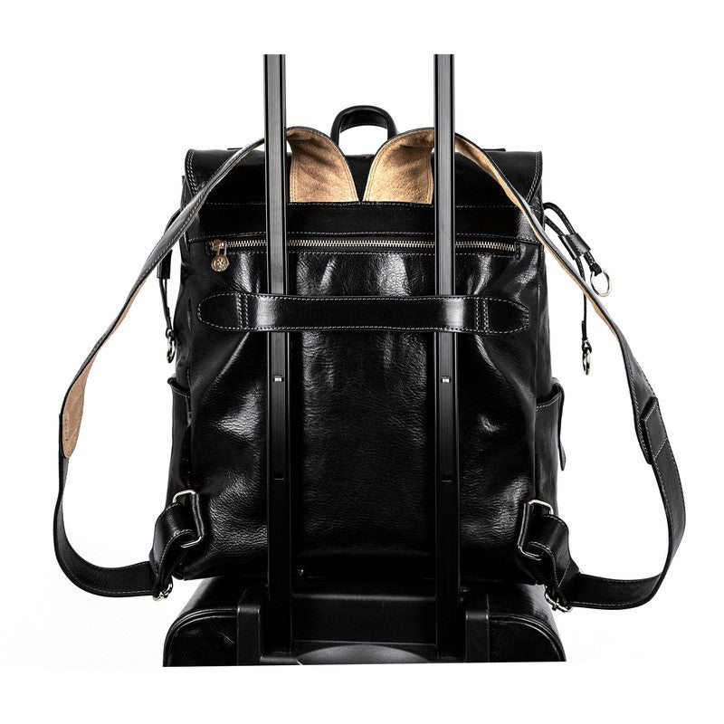 Leather Backpack - The Good Earth Backpack Time Resistance