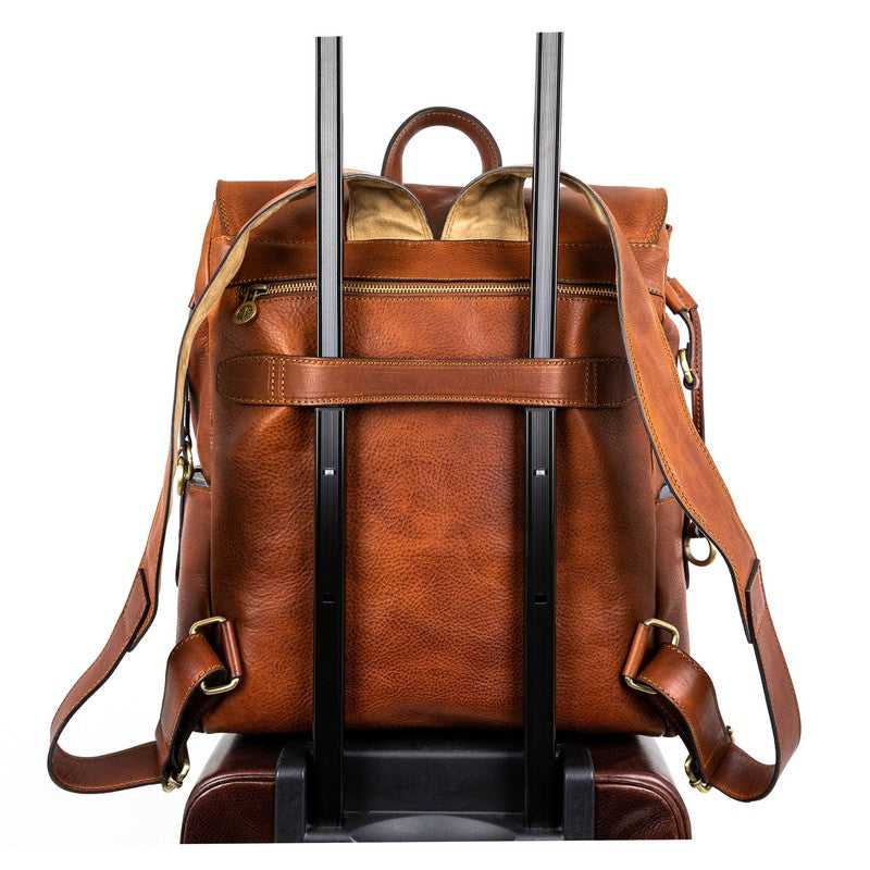 Leather Backpack - The Good Earth Backpack Time Resistance