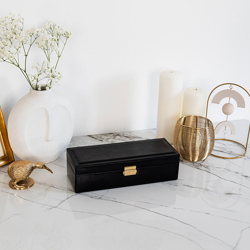 Leather Watch Box, Watch Organizer - Herzog