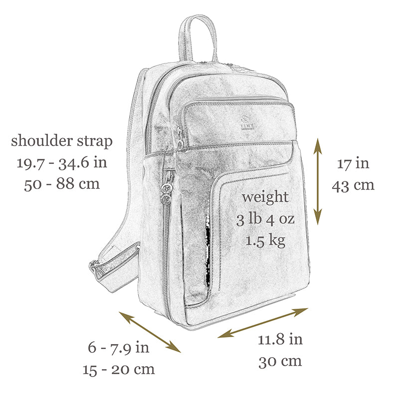 Large Leather Backpack - L.A. Confidential