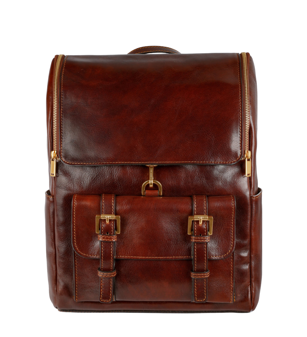 Large Leather Backpack for Women