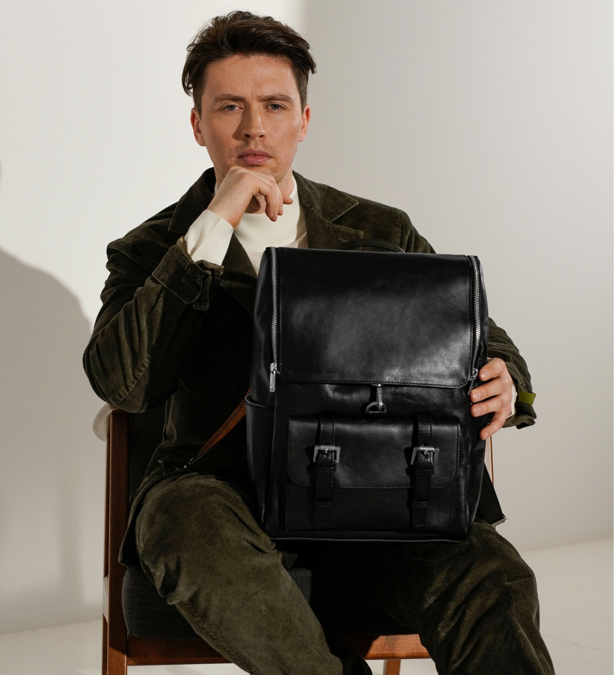 Large Leather Backpack - The Odyssey