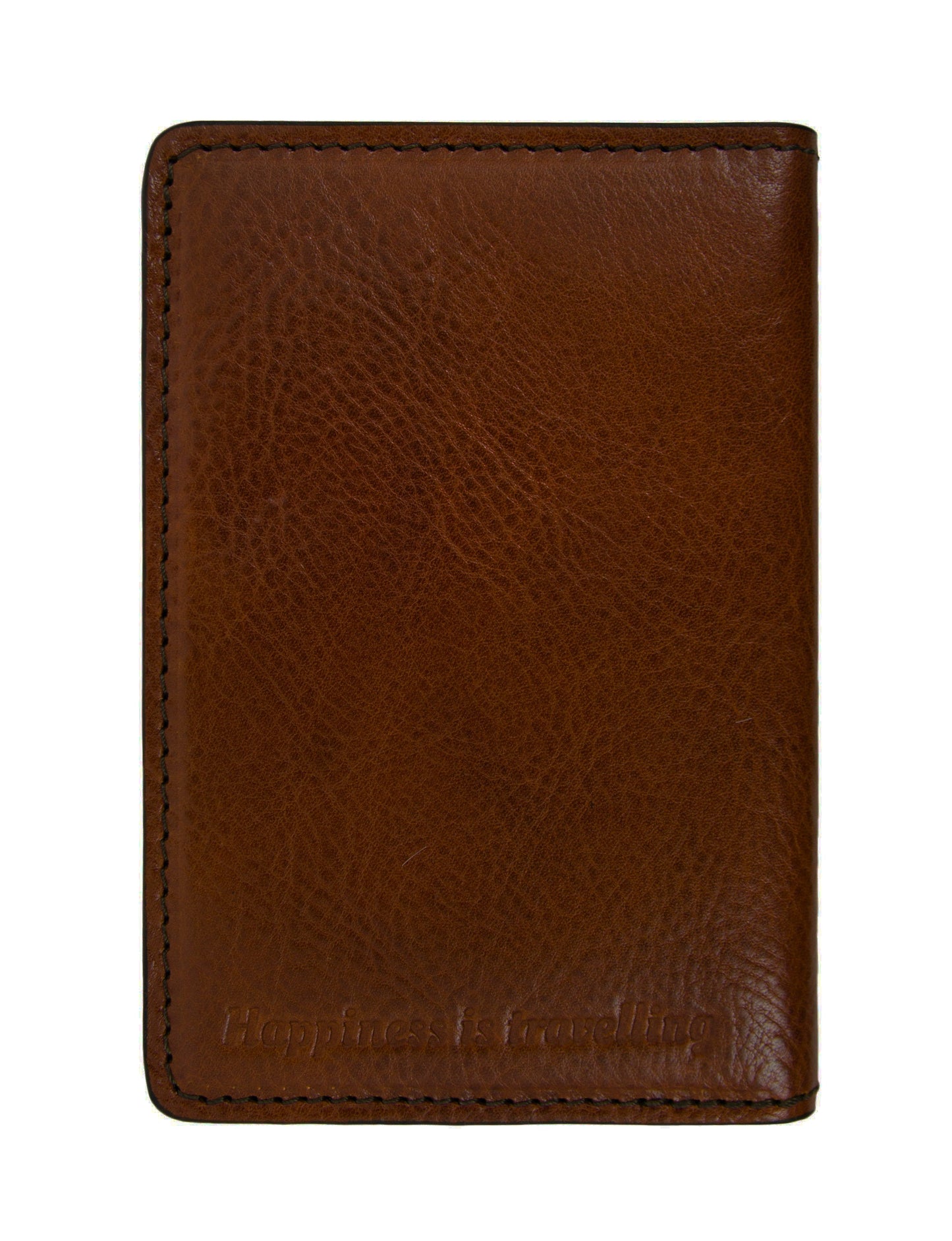 Small Leather Passport Holder - Gulliver's Travels