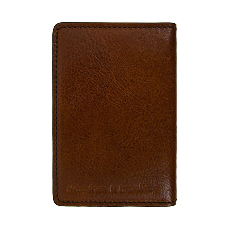 Small Leather Passport Holder - Gulliver's Travels