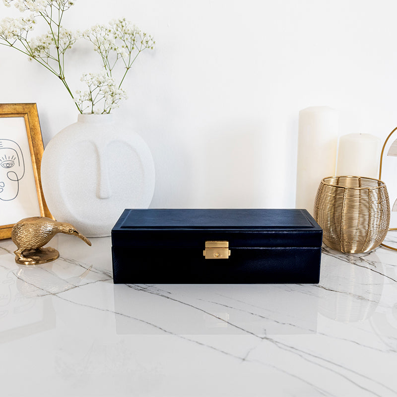 Leather Watch Box, Watch Organizer - Herzog