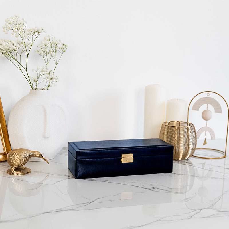 Leather Watch Box, Watch Organizer - Herzog