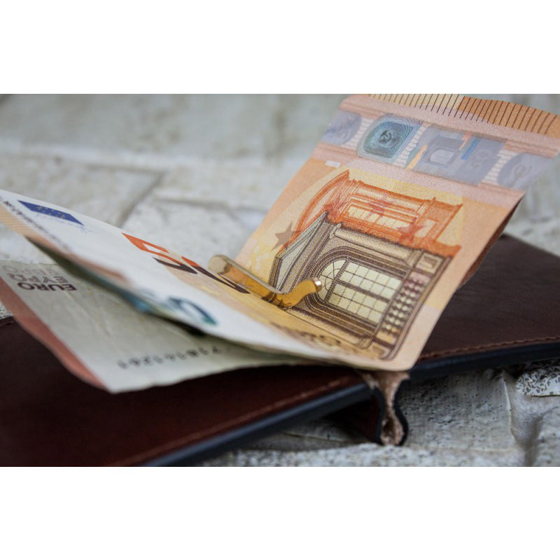 Leather Money Clip Wallet - Tom Jones Accessories Time Resistance   