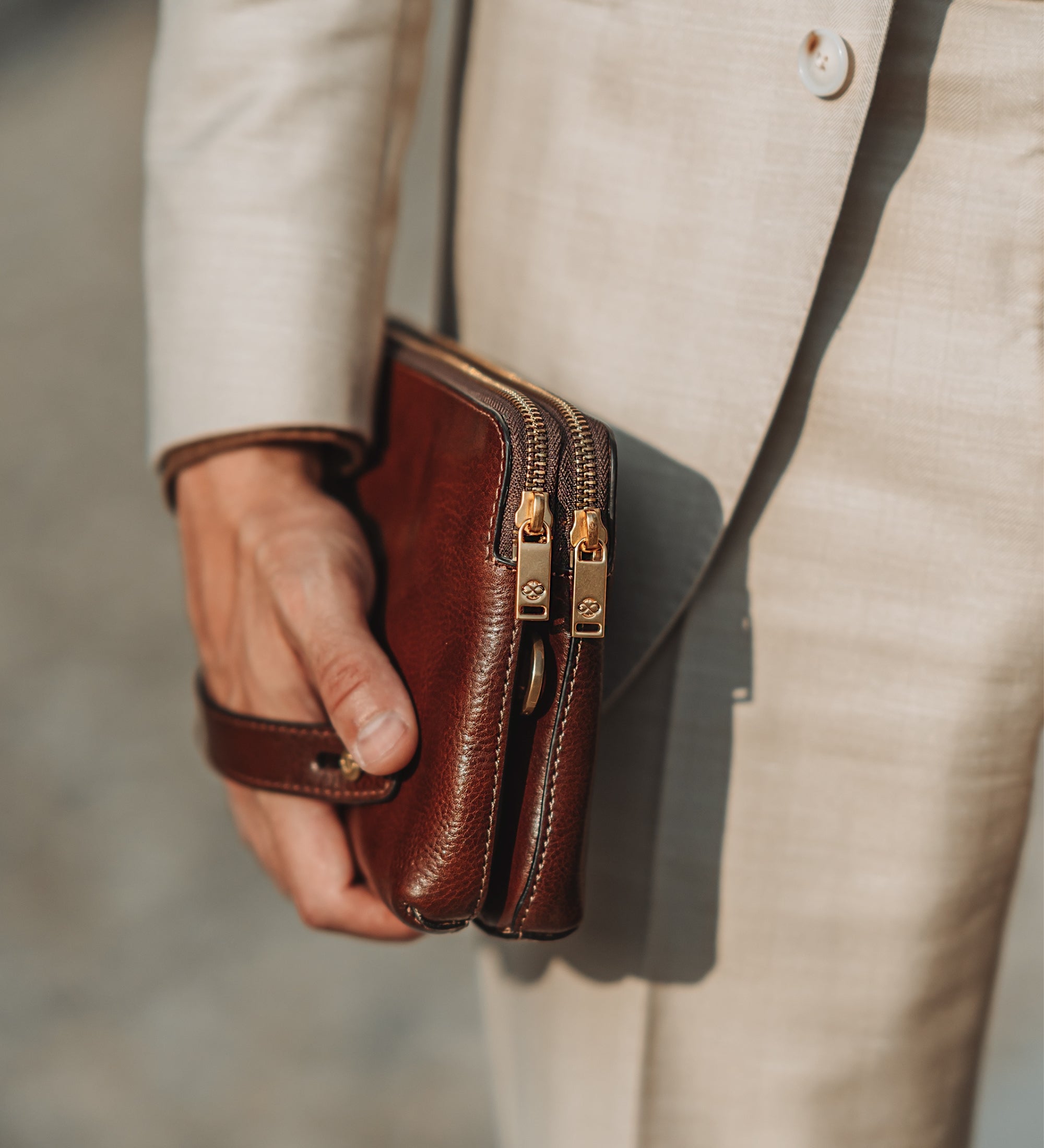 Leather Clutch - Ulysses