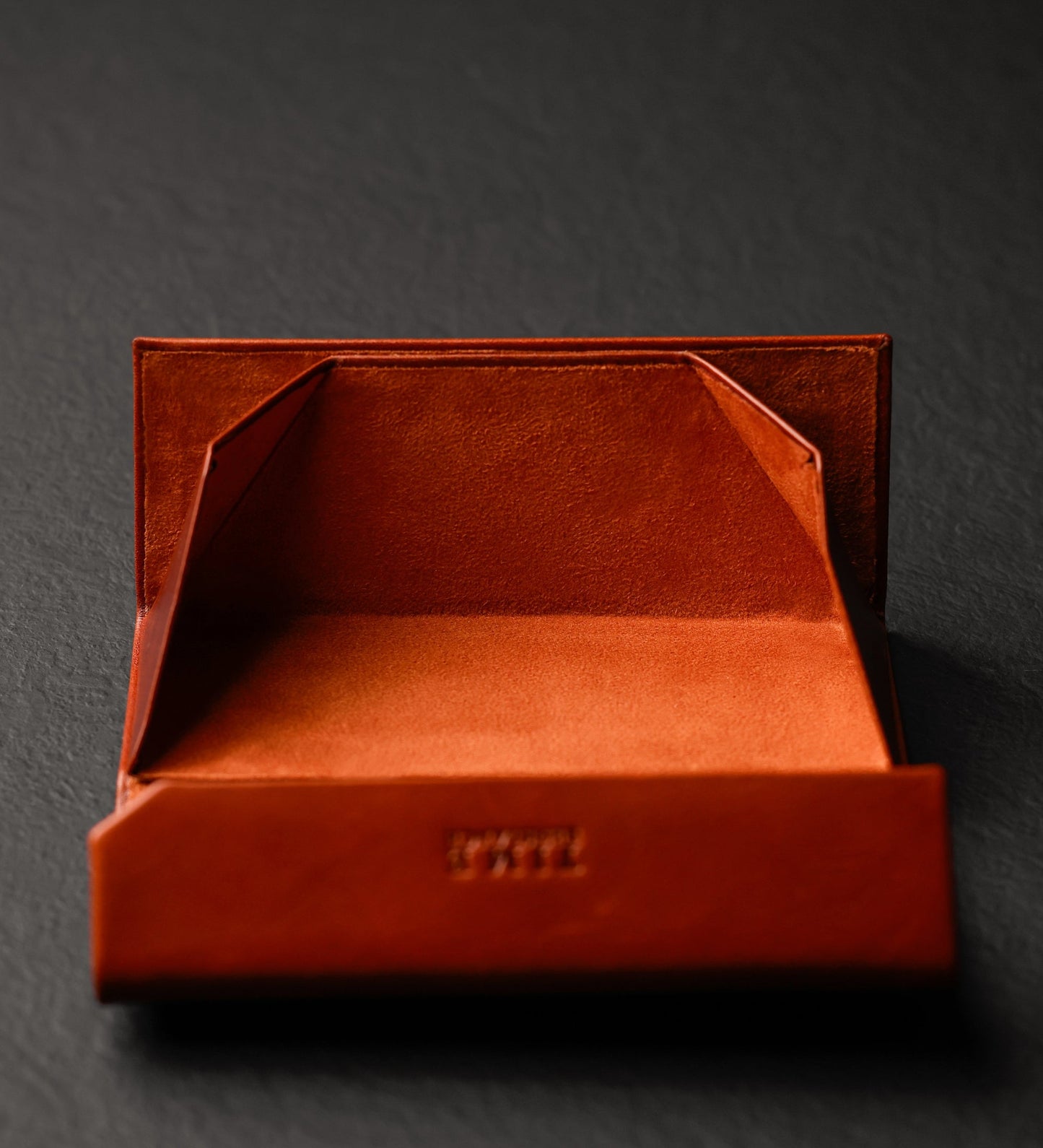 Foldable Leather Glasses Case - The Riddle of the Sands