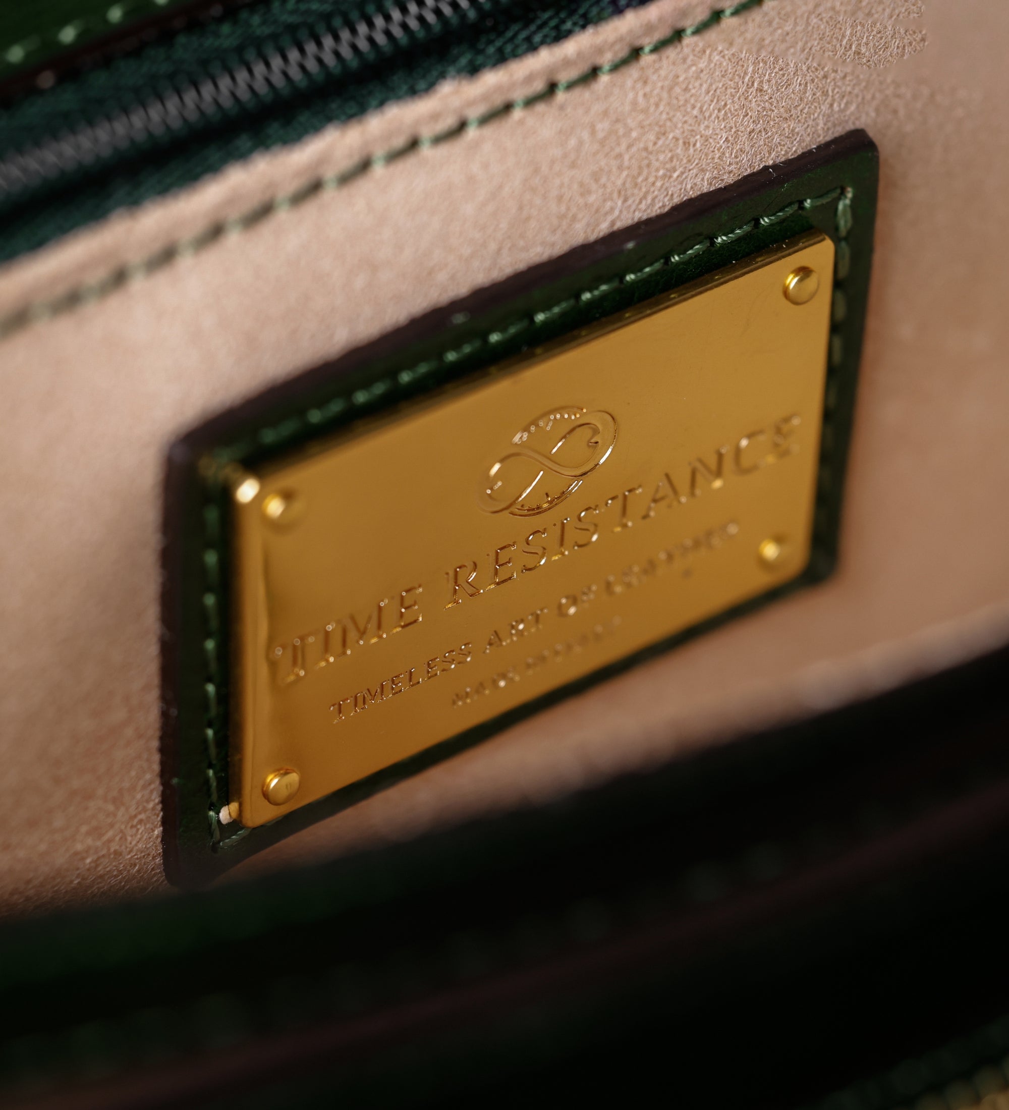 Leather Briefcase Laptop Bag - Illusions