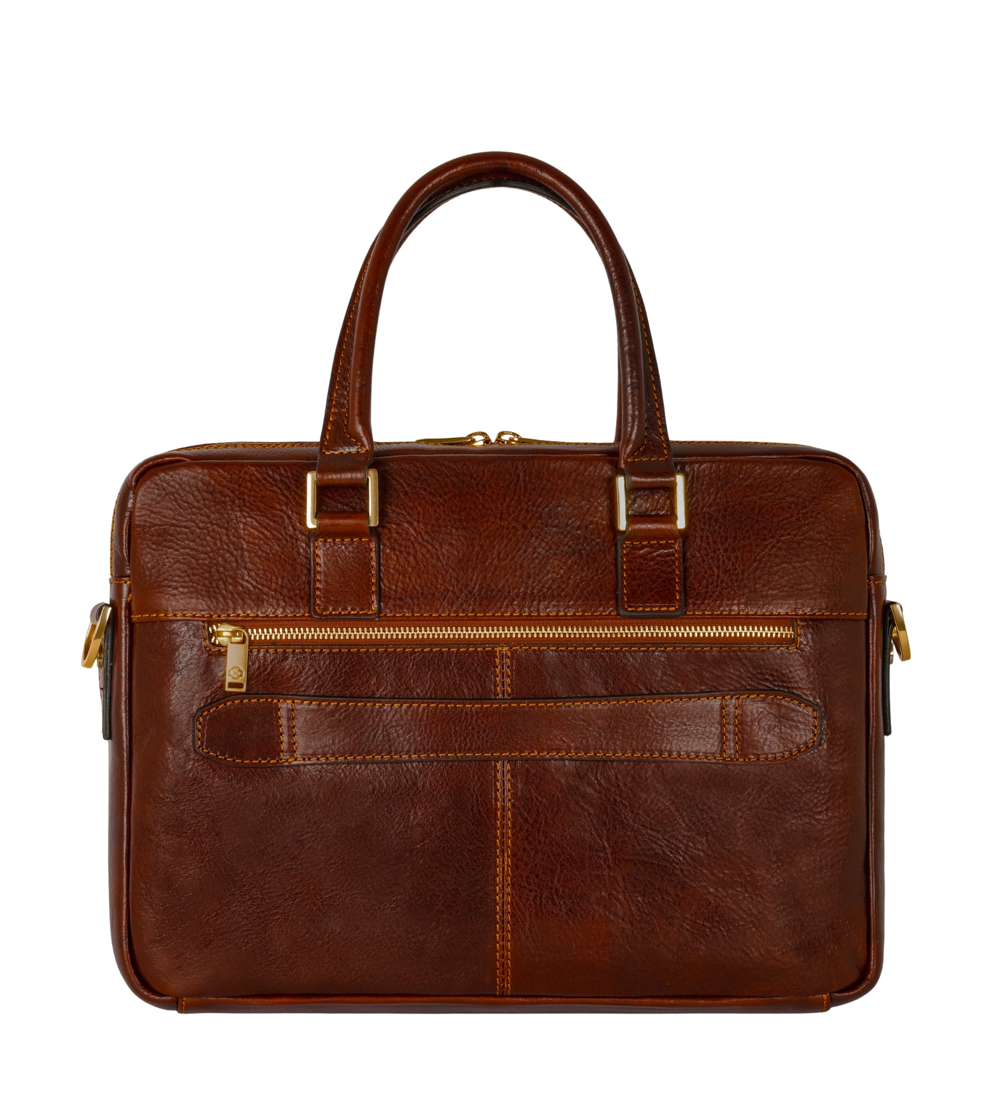 Leather Briefcase Laptop Bag - Orlando