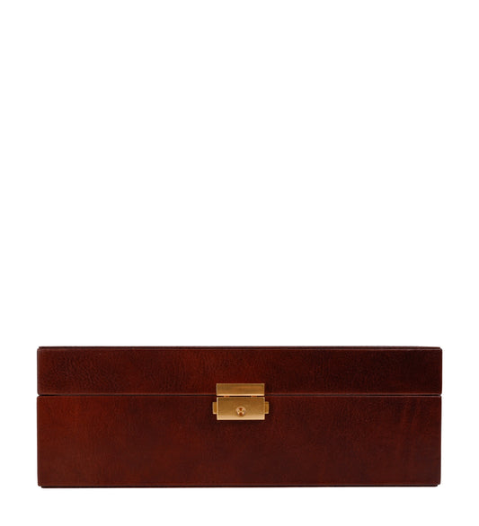 Womens Leather Watch Box, Watch Organizer - Silence