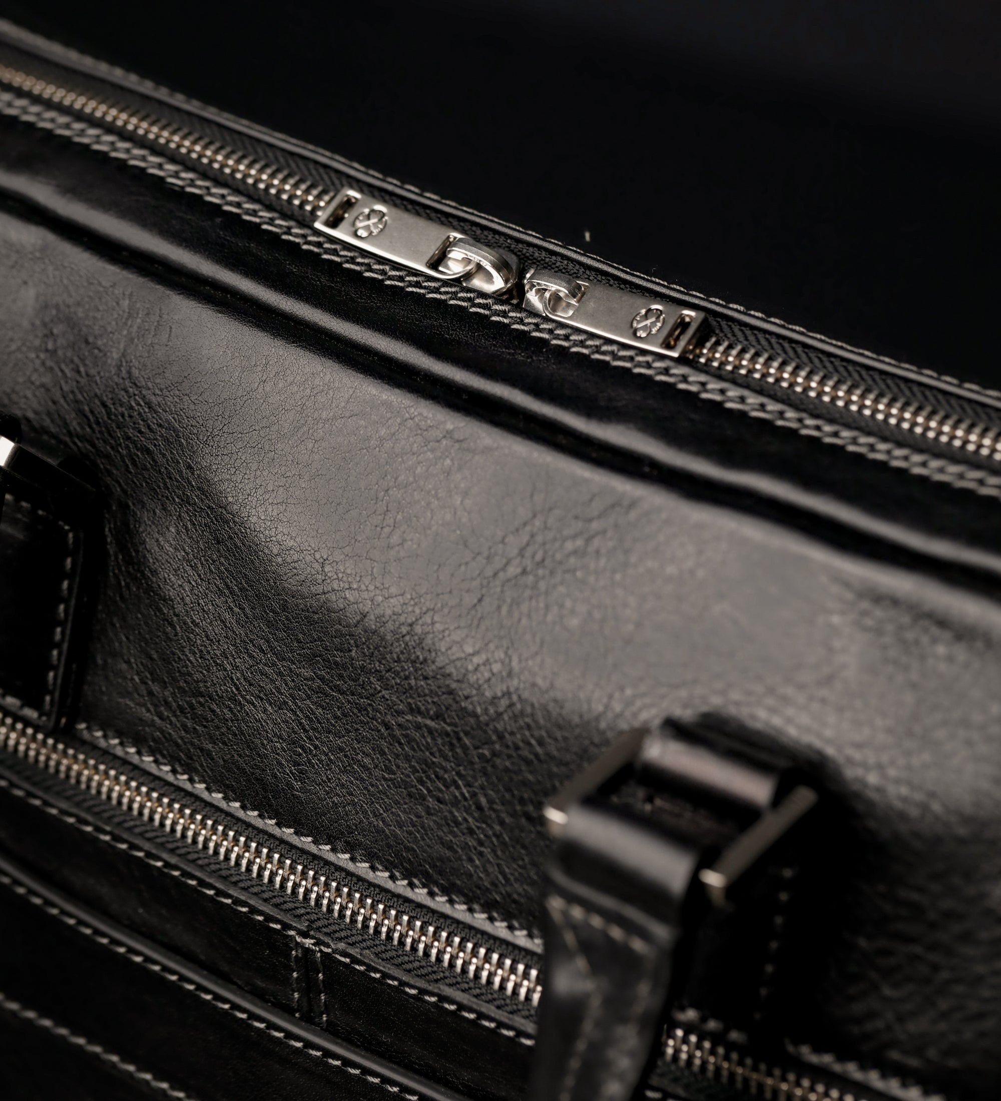 Leather Briefcase Laptop Bag - Orlando