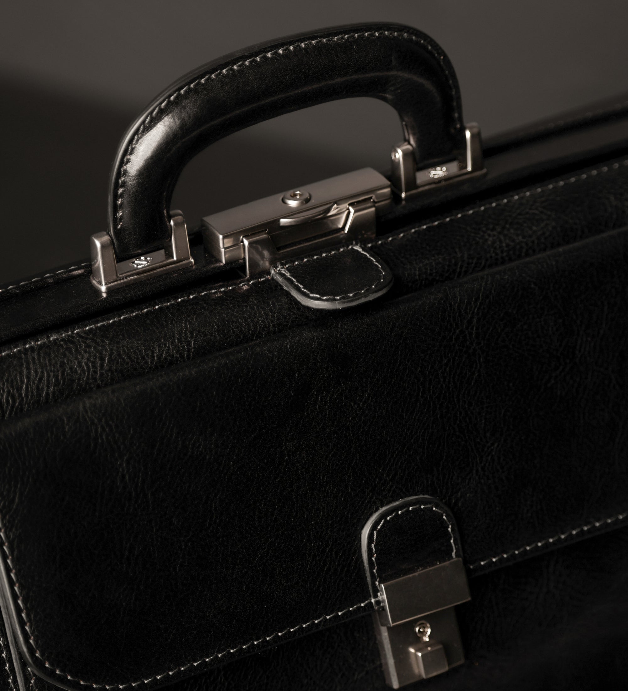 Large Italian Leather Doctor Bag for Women - Hamlet