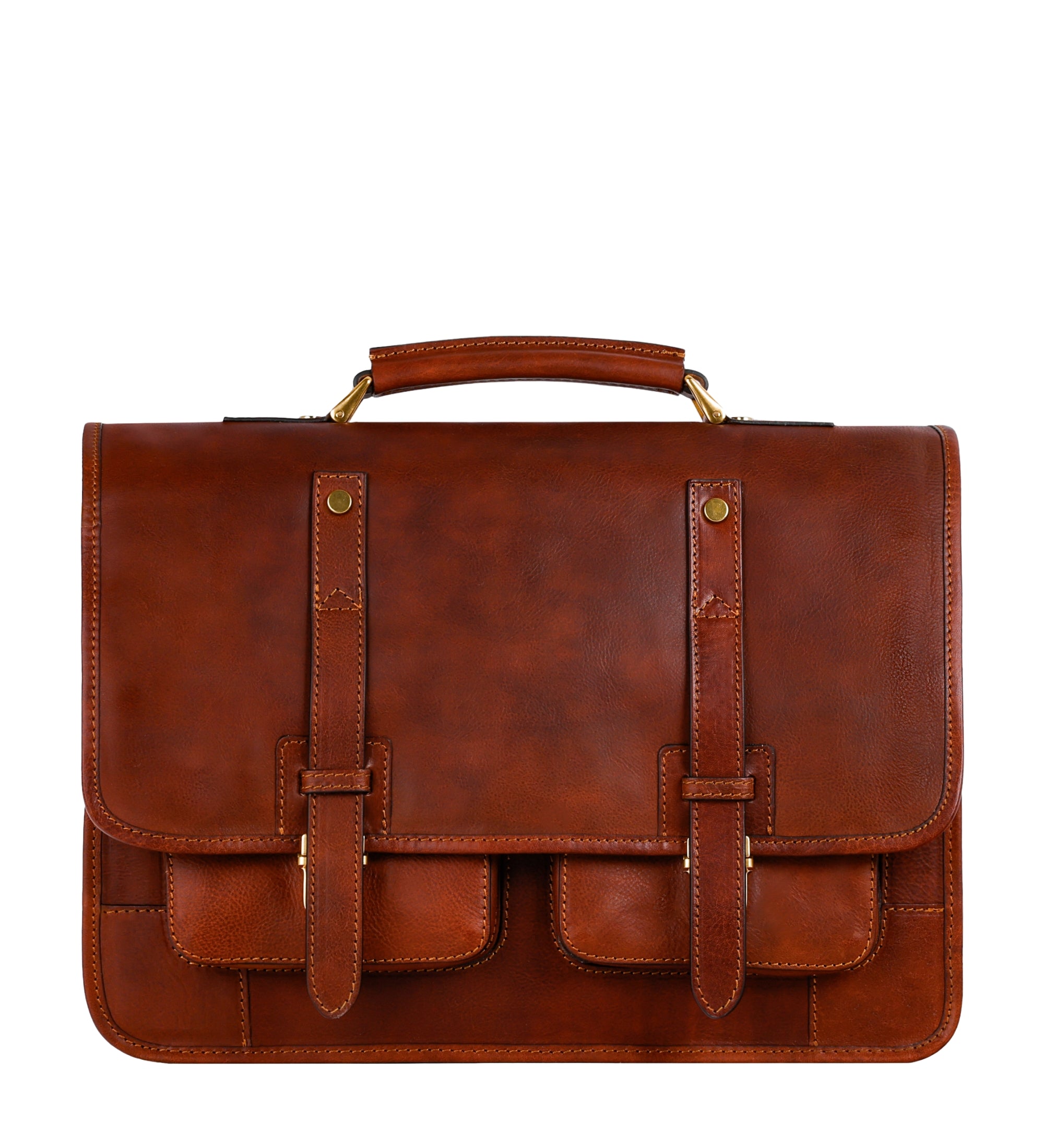 brown leather briefcase backpack Leather Briefcase Backpack